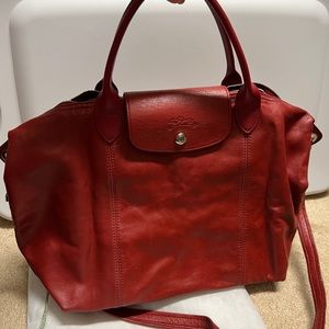 Longchamp Le Pliage Cuir bag
